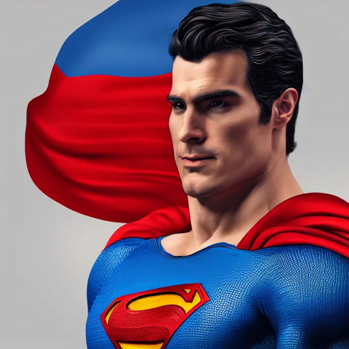 Prompt: portrait of superman with a canadian flag on his chest. intricate abstract. intricate artwork. octane render, trending on artstation, DeviantArt, captura, very coherent symmetrical artwork. cinematic, hyper realism, high detail, octane render, 8k, iridescent accents