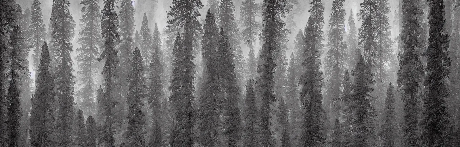 Image similar to to fathom hell or soar angelic, just take a pinch of psychedelic, medium format photograph of two colossal minimalistic necktie sculpture installations by antony gormley and anthony caro in yosemite national park, made from iron, marble, and limestone, granite peaks visible in the background, taken in the night