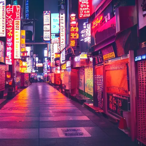 neon streets of seoul, 4 k, award winning photo | Stable Diffusion ...