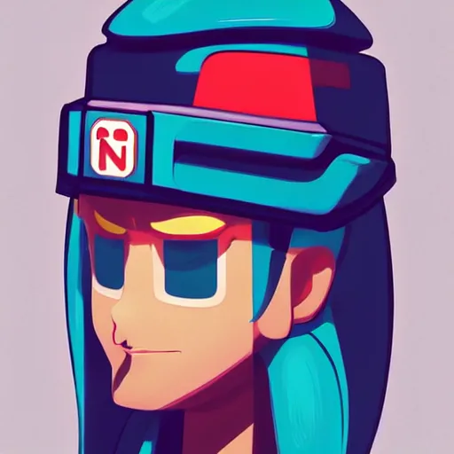 Prompt: face icon stylized minimalist nintendo entertainment system, loftis, cory behance hd by jesper ejsing, by rhads, makoto shinkai and lois van baarle, ilya kuvshinov, rossdraws global illumination