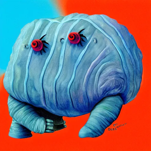 Prompt: The Very Hungry Tardigrade by Eric Carle