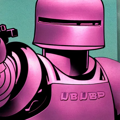 Image similar to krang robocop