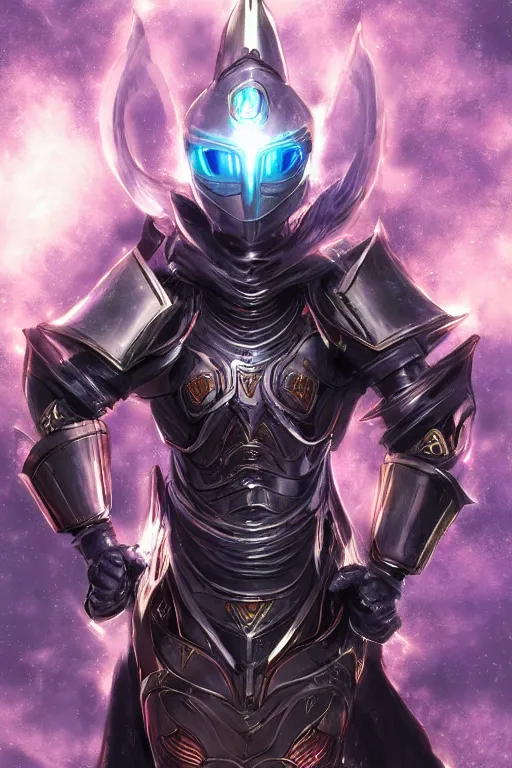 Image similar to helmet armor guardian destiny in witch queen illumination ray tracing hdr fanart arstation by sung choi robot ninja mask and eric pfeiffer and gabriel garza and casper konefal