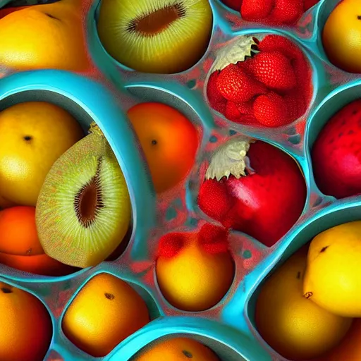 Prompt: fruits within [ bowl ]!!!, trending on artstation, cgsociety, [ overhead view ]!!, 4 k quality, intricately defined, professional photography, complexly detailed, polycount