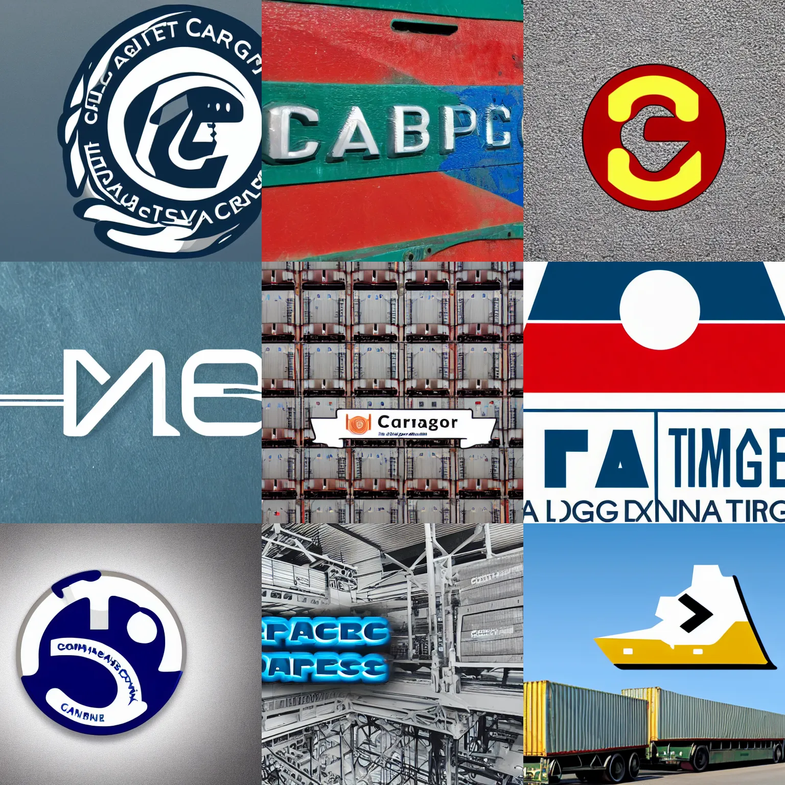 Prompt: logo of the company that is engaged in cargo transportation with the letters AB