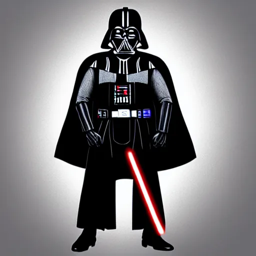 Image similar to darth vader meets pingu