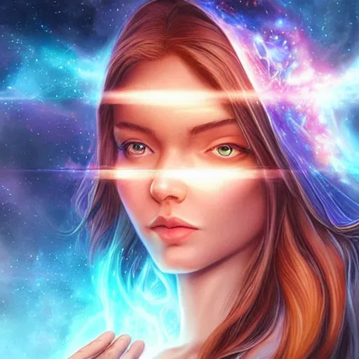 Image similar to beautiful realistic astral portal by artgerm