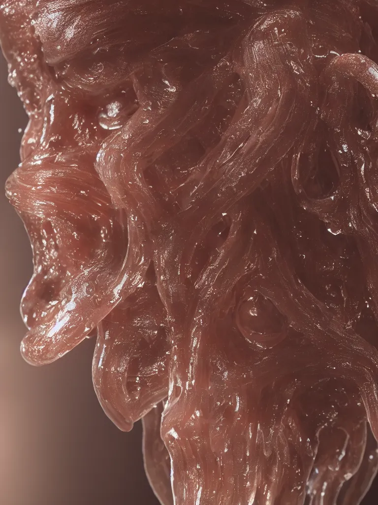 Image similar to a widescreen closeup detailed photo of a detailed human jellyfish head, by steve mccurry octane render 8 k