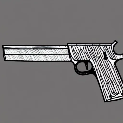 Image similar to chipotle themed gun drawing