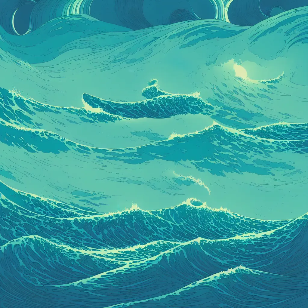 Image similar to ocean swells by kilian eng