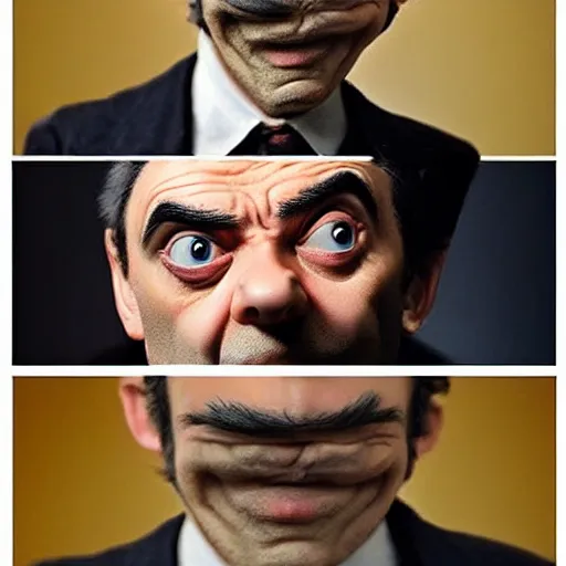 Prompt: if mr. bean was a hobbit, perfect faces, award winning photography