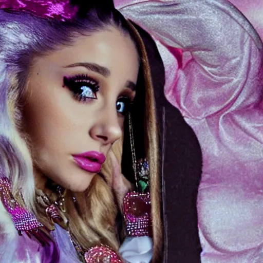 Image similar to ariana grande as a gypsy