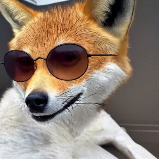 Prompt: 😎🦊🕶️