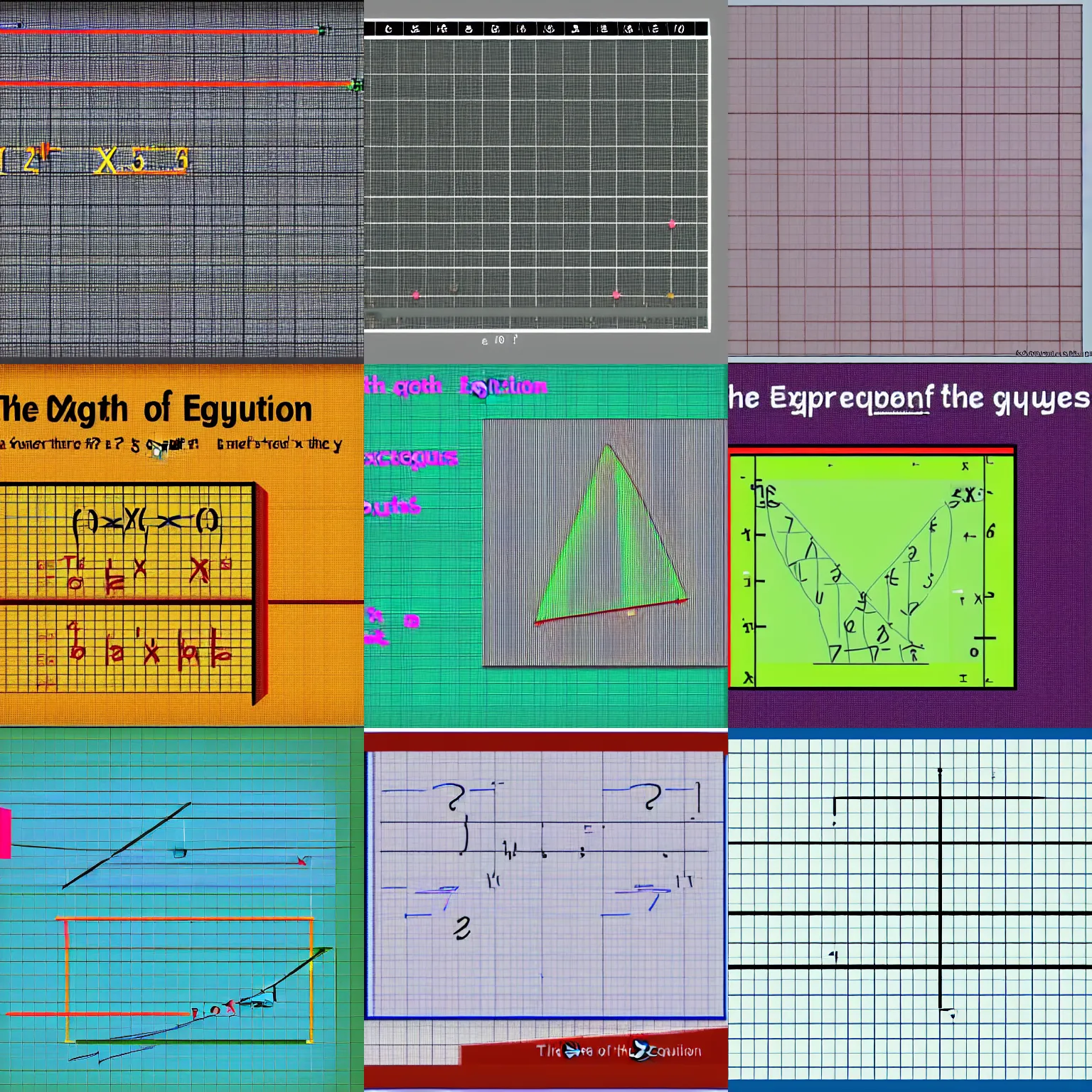 Prompt: the graph of the equation y equals x squared