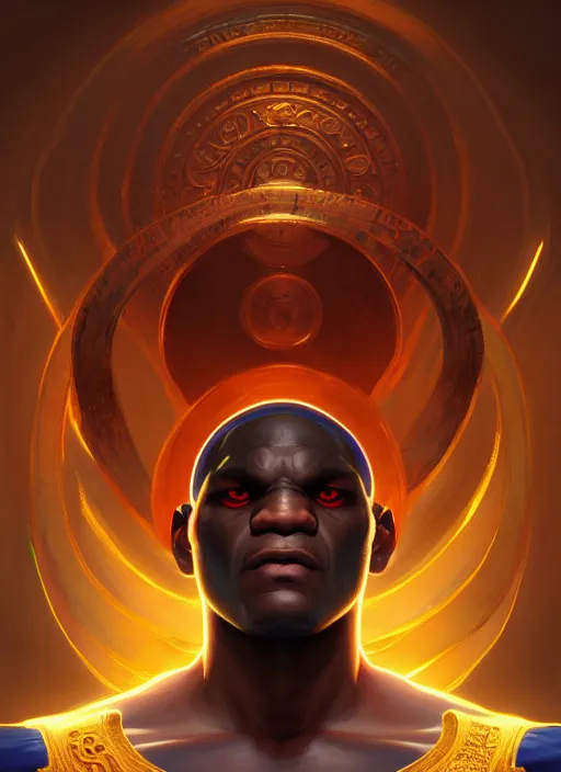 Image similar to symmetry!! portrait of balrog, street fighter iv, global illumination!! intricate, elegant, highly detailed, digital painting, artstation, concept art, smooth, sharp focus, illustration, art by artgerm and greg rutkowski and alphonse mucha