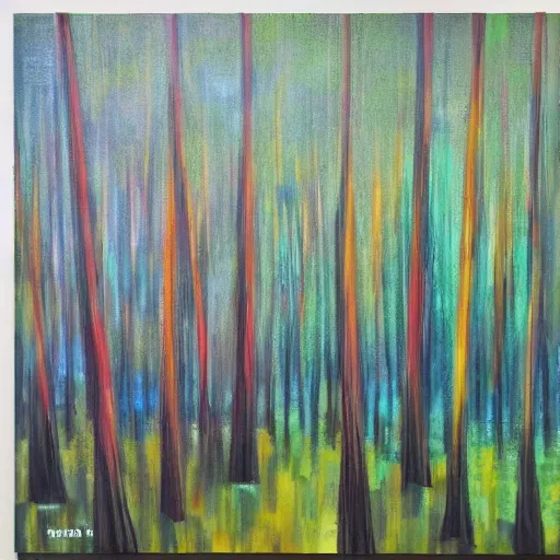 Image similar to Featured abstract art representing the boreal forest & muskeg