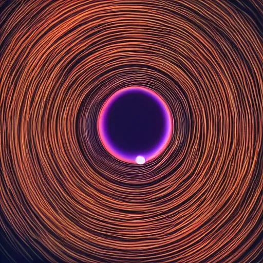 Prompt: photography of a black hole along spaghetti noodles on a dinner plate, spaghetti noodles disc, gravitational lens, 8 k resolution