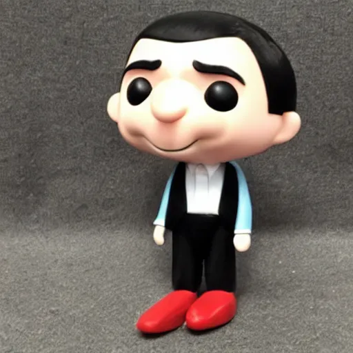 Image similar to photo of a mr bean funkopop