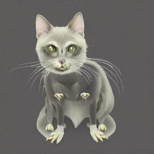 Image similar to ghoul rat cat