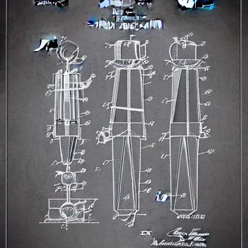 Prompt: angry sleeping man as a patent drawing. technical drawing. mathematical.