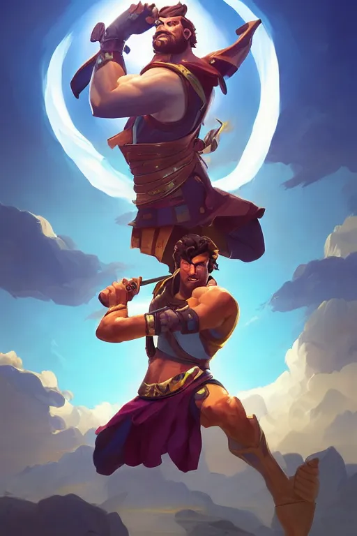 Prompt: silly greek hero portrait stylized as fornite style game design fanart by concept artist gervasio canda, behance hd by jesper ejsing, by rhads, makoto shinkai and lois van baarle, ilya kuvshinov, rossdraws global illumination radiating a glowing aura global illumination ray tracing hdr render in unreal engine 5