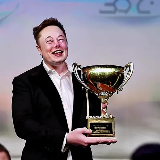 Prompt: winner of face pulling contest championship world winning entry by elon musk, 2 0 1 9