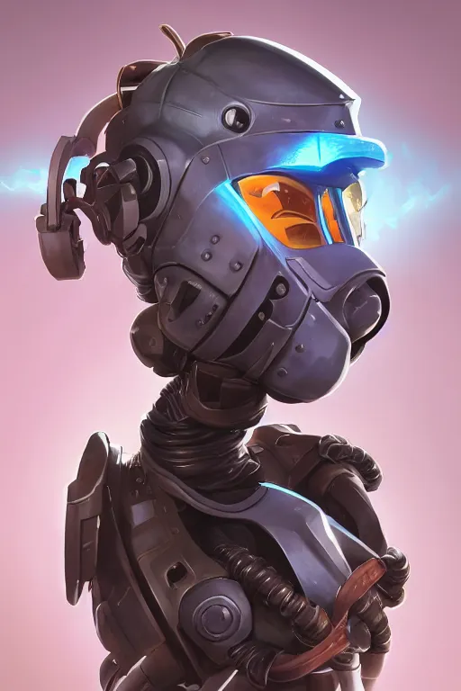 Image similar to epic mask helmet robot ninja portrait stylized as fornite style game design fanart by concept artist gervasio canda, behance hd by jesper ejsing, by rhads, makoto shinkai and lois van baarle, ilya kuvshinov, rossdraws global illumination radiating a glowing aura global illumination ray tracing hdr render in unreal engine 5