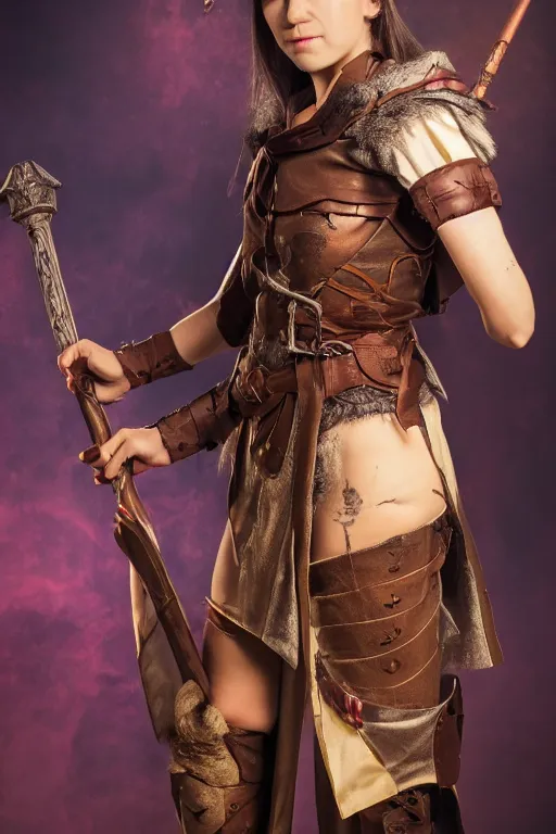 Prompt: a female DND reborn, high resolution film still, 8k, HDR colors, cosplay, studio lighting