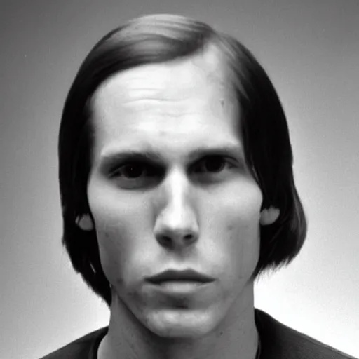 Image similar to A photograph portrait of Jerma985 with short-medium length hair a combover wearing early 1970s menswear in the early 1970s, taken in the early 1970s, grainy, taken on a 1970s Kodak Camera, realistic, hyperrealistic, very realistic, highly detailed, very detailed, extremely detailed, detailed, digital art, trending on artstation, colorized photo