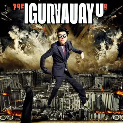 Image similar to gangnam style apocalypse