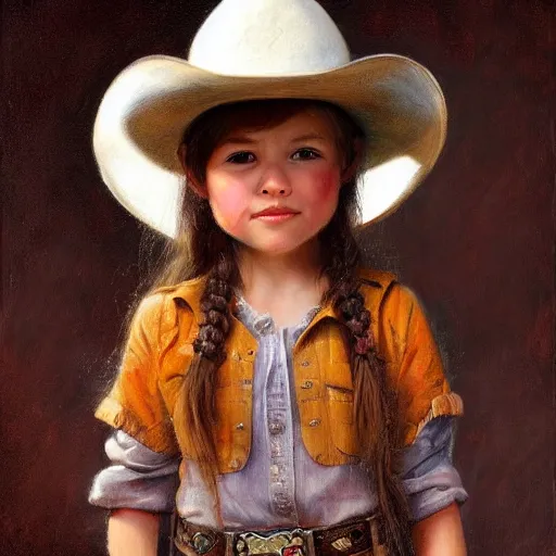 Image similar to cowboy, western art, Lilia Alvarado, Sophie Anderson, Mark Arian, Bob Byerley