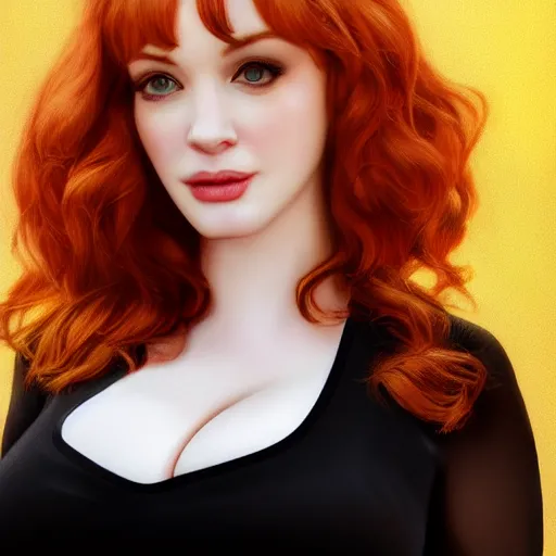 Prompt: photo of a gorgeous christina hendricks in the style of stefan kostic, realistic, professionally, professionally color graded, half body shot, victoria's secret, sharp focus, 8 k high definition, insanely detailed, intricate, elegant, art by stanley lau and artgerm