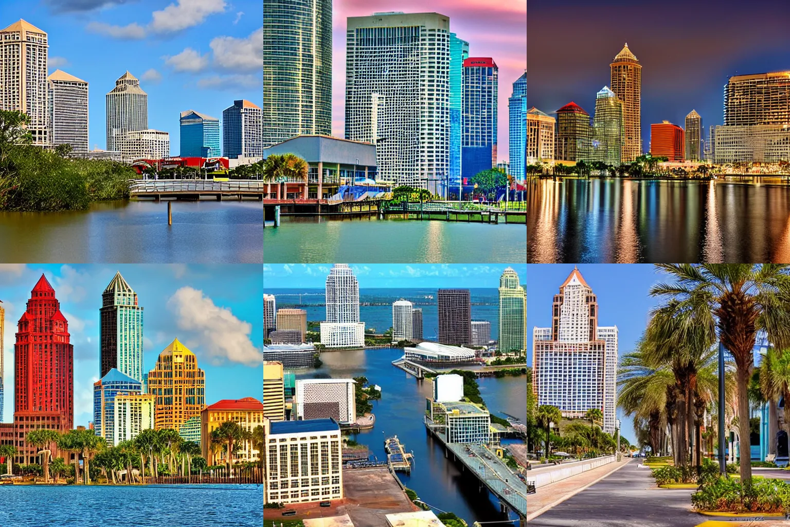 Prompt: tampa, florida ; tourism photo