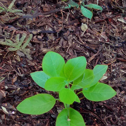 Prompt: venus flycatcher plant