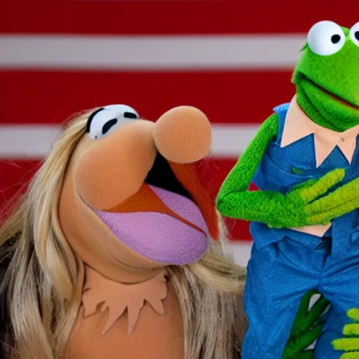 Image similar to muppets at guantanamo bay