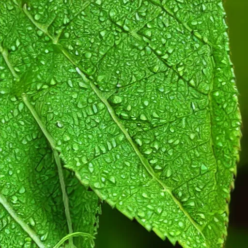 Image similar to close up of a mint leaf