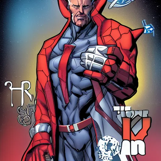 Image similar to Bishop X man, marvel character