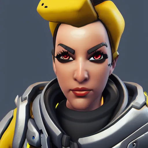 Image similar to blender render of a new overwatch character