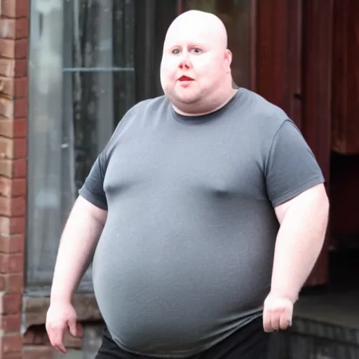 Image similar to obese aksel hennie