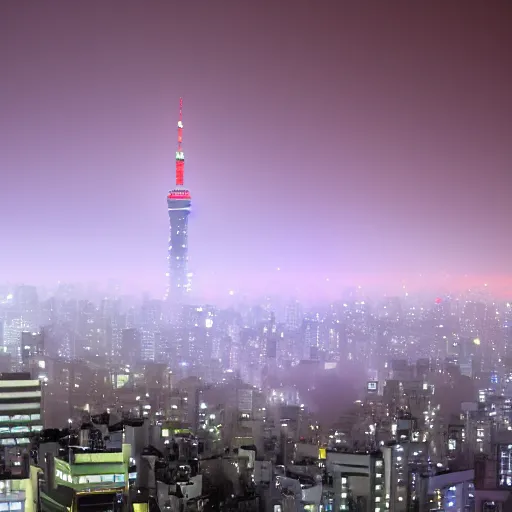 Image similar to Foggy in Tokyo