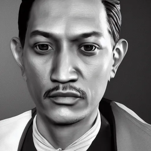 Prompt: Jose Rizal as a Grand Theft Auto character, Hyperrealistic, highly detailed, ornate and intricate, sharp, 8k, rendered in Unreal Engine 5