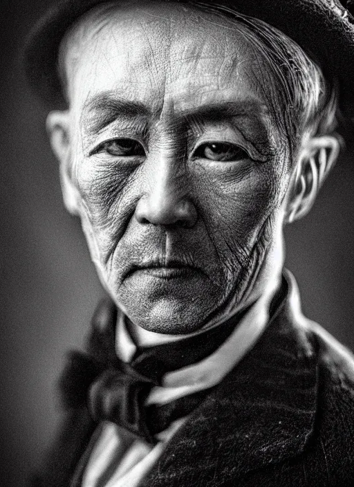 Image similar to portrait of a youn victorian man, highly detailed, cinematic lighting, close up, volumetric, realistic, photograph by elliott & fry