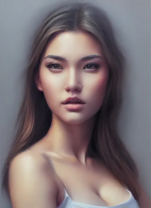 Image similar to photo of a gorgeous young woman in the style of stefan kostic, realistic, professionally, instagram photo, half body shot, sharp focus, 8 k high definition, insanely detailed, intricate, elegant, art by stanley lau and artgerm