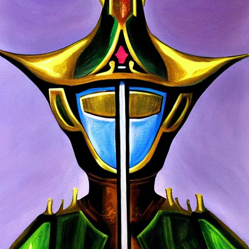 Image similar to symmetry detailed painting of excalibur