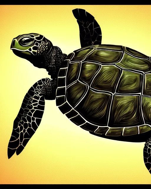 Image similar to turtle character portrait, by don bluth, highly detailed, dynamic shadows, 4 k, wallpaper - 1 0 2 4