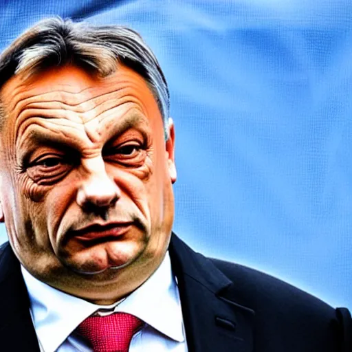 Image similar to Viktor Orban Baki Hanma