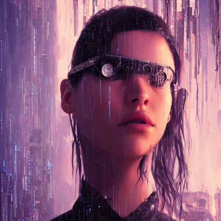 Image similar to portrait of Ana de Armas in the Matrix 2000. intricate abstract. intricate artwork. by Tooth Wu, wlop, beeple, dan mumford. octane render, trending on artstation, greg rutkowski very coherent symmetrical artwork. cinematic, hyper realism, high detail, octane render, 8k, iridescent accents