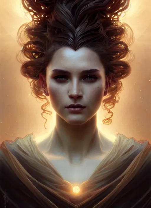 Image similar to a beautiful cinematic female sand goddess, galatic shamen with Quantum energy fantasy, fantasy magic, undercut hairstyle, dark light night, intricate, elegant, sharp focus, illustration, highly detailed, digital painting, concept art, matte, art by WLOP and Artgerm and Greg Rutkowski and Alphonse Mucha, masterpiece