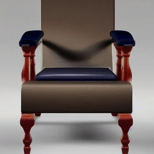 Image similar to an armchair in the style of PlayStation 5!!!
