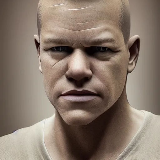 Prompt: hyperrealistic mixed media image of Matt Damon bald, bald head resembles !!uncircumcised penis!!, stunning 3d render inspired art by István Sándorfi and Greg Rutkowski, perfect facial symmetry, realistic, highly detailed attributes and atmosphere, dim volumetric cinematic lighting, 8k octane extremely hyper-detailed render, post-processing, masterpiece,